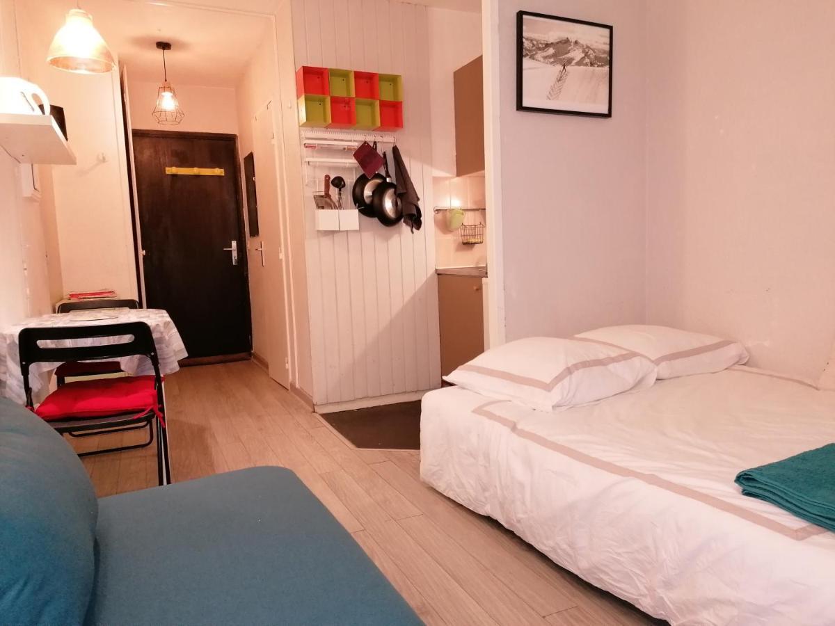 Studio With Balcony, Mt Blanc View, Parking, Center Of Chamonix Buitenkant foto